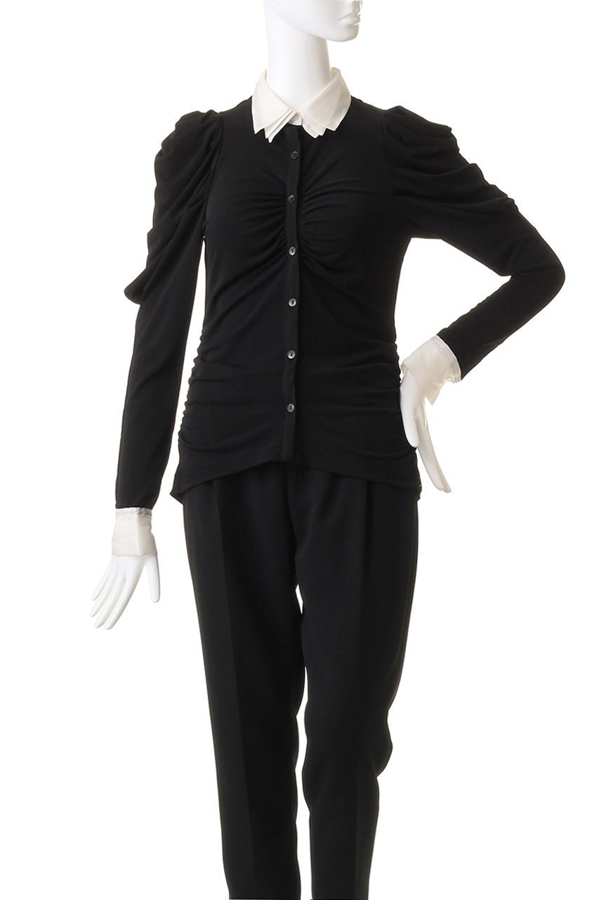 【コルコバード/CORCOVADO】のPジャージハイテンションシャツ 人気、トレンドファッション・服の通販 founy(ファニー) ファッション Fashion レディースファッション Fashion for Women トップス・カットソー Cut & Sew Tops シャツ・ブラウス・オフィスカジュアル Elegant Blouses & Button-Ups オーガンジー Organza Fabric ストレッチ Stretch, Stretchy Fabric スリーブ Sleeve, Long Sleeve / Short Sleeve ドレープ Drape, Draping Fabric フィット Fit, Slim Fit フェミニン Feminine, Girly ロング Long, Long-Length other-2|ID: prp329100004778133 ipo3291000000034648795