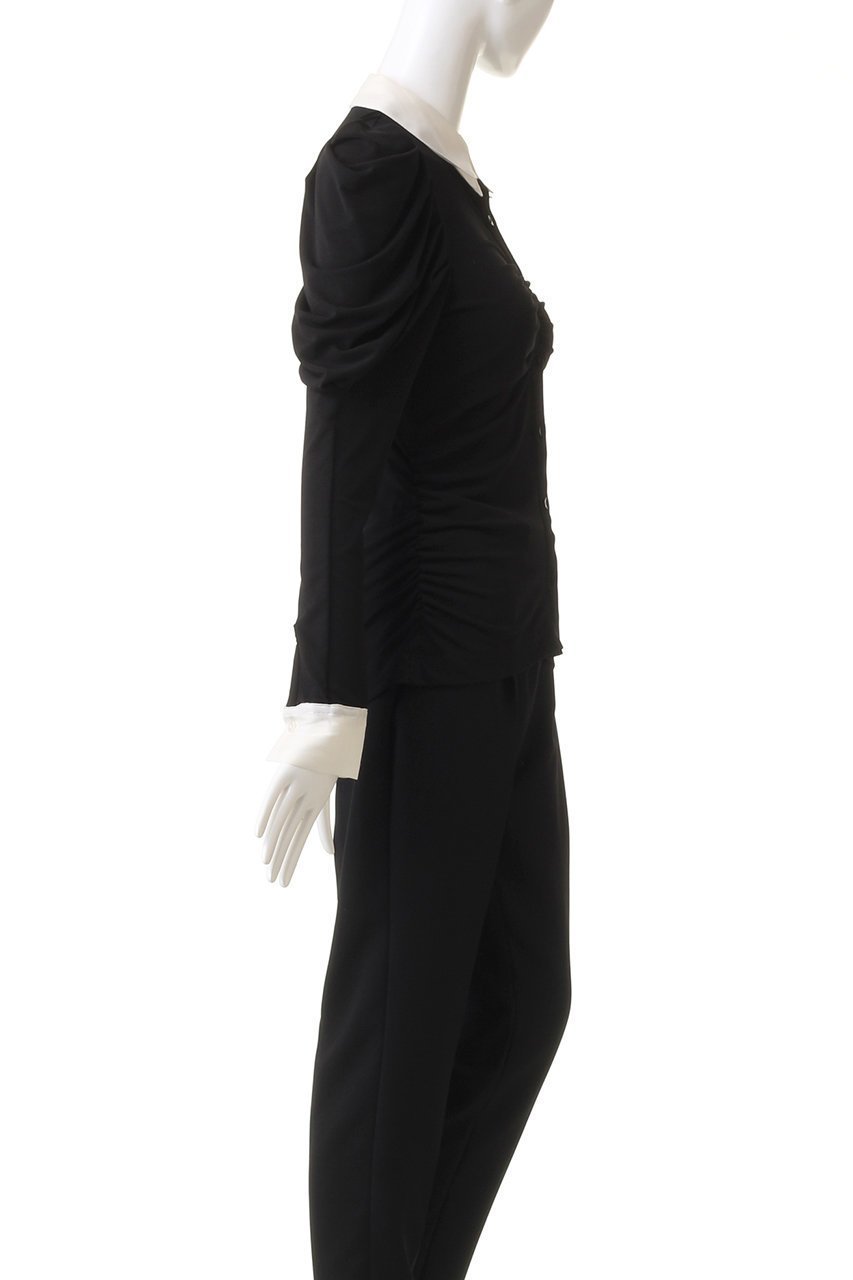 【コルコバード/CORCOVADO】のPジャージハイテンションシャツ 人気、トレンドファッション・服の通販 founy(ファニー) ファッション Fashion レディースファッション Fashion for Women トップス・カットソー Cut & Sew Tops シャツ・ブラウス・オフィスカジュアル Elegant Blouses & Button-Ups オーガンジー Organza Fabric ストレッチ Stretch, Stretchy Fabric スリーブ Sleeve, Long Sleeve / Short Sleeve ドレープ Drape, Draping Fabric フィット Fit, Slim Fit フェミニン Feminine, Girly ロング Long, Long-Length other-3|ID: prp329100004778133 ipo3291000000034648796