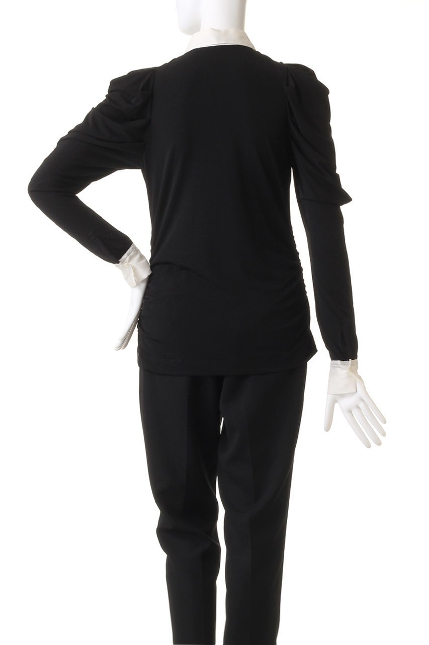 【コルコバード/CORCOVADO】のPジャージハイテンションシャツ 人気、トレンドファッション・服の通販 founy(ファニー) ファッション Fashion レディースファッション Fashion for Women トップス・カットソー Cut & Sew Tops シャツ・ブラウス・オフィスカジュアル Elegant Blouses & Button-Ups オーガンジー Organza Fabric ストレッチ Stretch, Stretchy Fabric スリーブ Sleeve, Long Sleeve / Short Sleeve ドレープ Drape, Draping Fabric フィット Fit, Slim Fit フェミニン Feminine, Girly ロング Long, Long-Length other-4|ID: prp329100004778133 ipo3291000000034648797