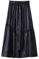 【コルコバード/CORCOVADO】のシャイニーギャザースカート 人気、トレンドファッション・服の通販 founy(ファニー) ファッション Fashion レディースファッション Fashion for Women スカート Skirts エアリー Airy Texture ギャザー Gathered, Ruffled ティアード Tiered, Tiered Style ファブリック Fabric, Textile 再入荷 Restock / Back in Stock |ID:prp329100004778135