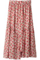 【コルコバード/CORCOVADO】のスカート 人気、トレンドファッション・服の通販 founy(ファニー) ファッション Fashion レディースファッション Fashion for Women スカート Skirts アシンメトリー Asymmetrical Style ギャザー Gathered, Ruffled シンプル Simple, Minimal プリント Print, Printed Pattern ローズ Rose, Rose Motif thumbnail ローズ|ID: prp329100004778136 ipo3291000000034648827