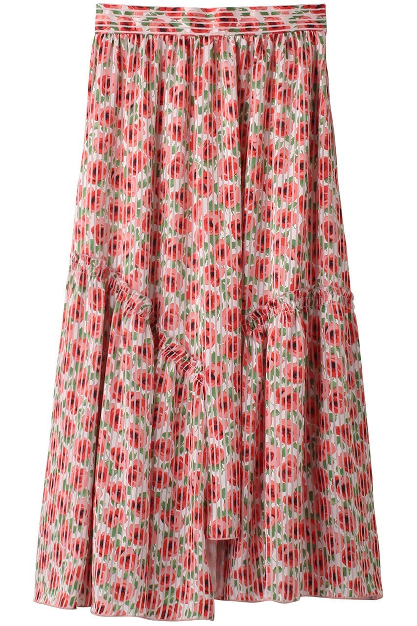 【コルコバード/CORCOVADO】のスカート インテリア・キッズ・メンズ・レディースファッション・服の通販 founy(ファニー) ファッション Fashion レディースファッション Fashion for Women スカート Skirts アシンメトリー Asymmetrical Style ギャザー Gathered, Ruffled シンプル Simple, Minimal プリント Print, Printed Pattern ローズ Rose, Rose Motif ローズ|ID: prp329100004778136 ipo3291000000034648827