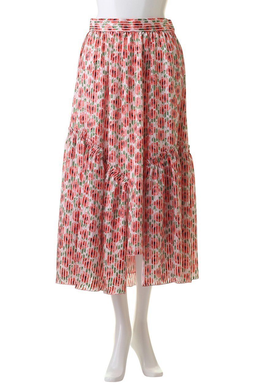 【コルコバード/CORCOVADO】のスカート 人気、トレンドファッション・服の通販 founy(ファニー) ファッション Fashion レディースファッション Fashion for Women スカート Skirts アシンメトリー Asymmetrical Style ギャザー Gathered, Ruffled シンプル Simple, Minimal プリント Print, Printed Pattern ローズ Rose, Rose Motif other-2|ID: prp329100004778136 ipo3291000000034648829