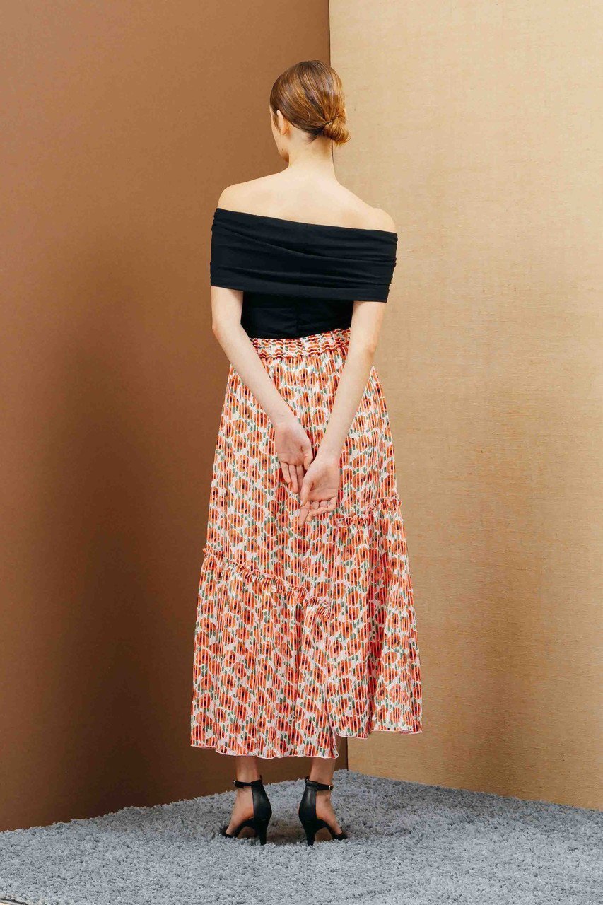 【コルコバード/CORCOVADO】のスカート 人気、トレンドファッション・服の通販 founy(ファニー) ファッション Fashion レディースファッション Fashion for Women スカート Skirts アシンメトリー Asymmetrical Style ギャザー Gathered, Ruffled シンプル Simple, Minimal プリント Print, Printed Pattern ローズ Rose, Rose Motif other-6|ID: prp329100004778136 ipo3291000000034648834