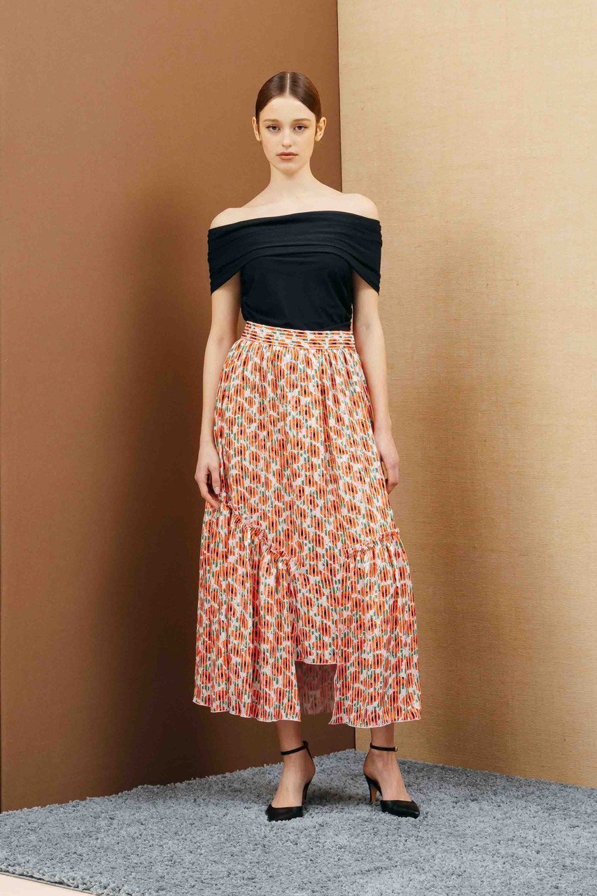 【コルコバード/CORCOVADO】のスカート 人気、トレンドファッション・服の通販 founy(ファニー) ファッション Fashion レディースファッション Fashion for Women スカート Skirts アシンメトリー Asymmetrical Style ギャザー Gathered, Ruffled シンプル Simple, Minimal プリント Print, Printed Pattern ローズ Rose, Rose Motif other-8|ID: prp329100004778136 ipo3291000000034648836