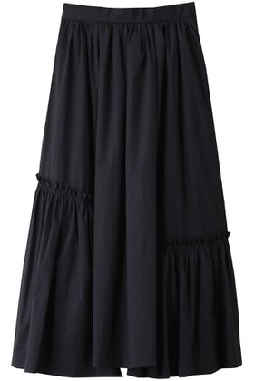 【コルコバード/CORCOVADO】 MODERN VIBRATTO COTTONフレアスカート人気、トレンドファッション・服の通販 founy(ファニー) ファッション Fashion レディースファッション Fashion for Women スカート Skirts Aライン・フレアスカート A-Line & Flared Skirts おすすめ Recommended / Our Picks アシンメトリー Asymmetrical Style ギャザー Gathered, Ruffled セットアップ Set-Up, Coordinated Outfit フリル Frill, Ruffle フレア Flare, Flared |ID:prp329100004778138