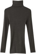 【ナナデェコール/nanadecor / GOODS】のシルクエアリータートルネックトップス チャコールグレー|ID:prp329100004778143