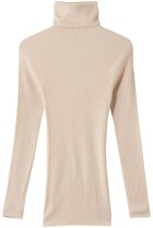 【ナナデェコール/nanadecor / GOODS】のシルクエアリータートルネックトップス ナチュラル|ID:prp329100004778143