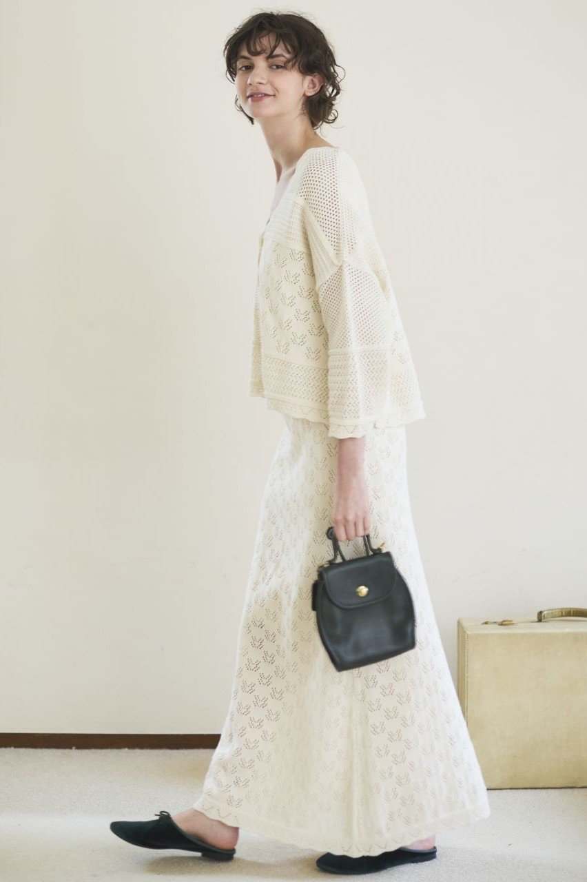 【ナナデコール/nanadecor】のコットンパターンロングスカート 人気、トレンドファッション・服の通販 founy(ファニー) 　ファッション　Fashion　レディースファッション　Fashion for Women　スカート　Skirts　ロングスカート　Long Skirts / Maxi & Midi Skirts　パターン　Pattern, Design Print　フェミニン　Feminine, Girly　リラックス　Relax, Relaxed Fit　ロング　Long, Long-Length　other-6|ID: prp329100004778144 ipo3291000000036137347