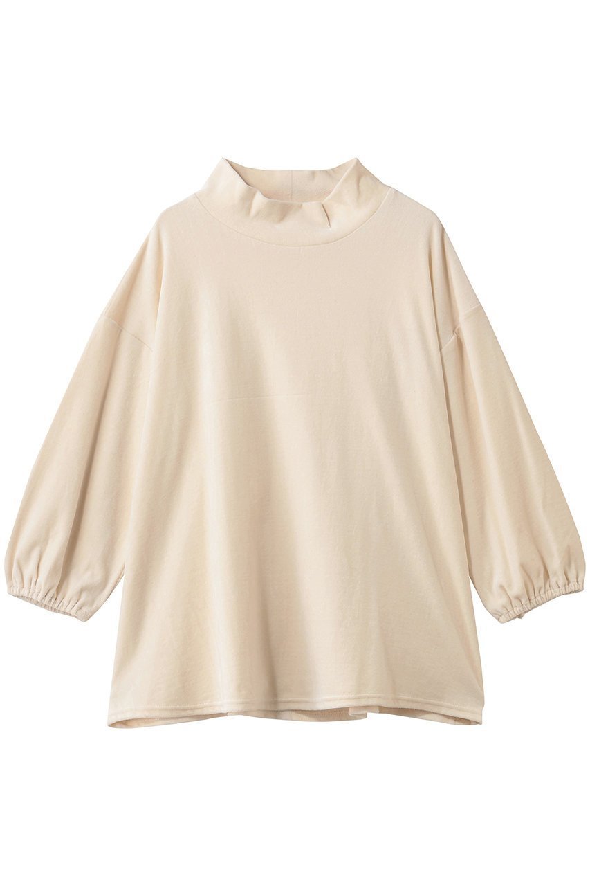 【ナナデェコール/nanadecor / GOODS】のコットンベロアハイネックトップス 人気、トレンドファッション・服の通販 founy(ファニー) 　お家時間・ステイホーム　Stay Home / At Home　なめらか　Smooth, Silky Texture　ハイネック　High Neck, Mock Neck　バランス　Balance, Style Balance　パジャマ　Pajamas, Sleepwear　エレガント 上品　Elegant　冬　Winter / This Winter　新作・新入荷　New Arrivals / New In　 other-1|ID: prp329100004778145 ipo3291000000034649011