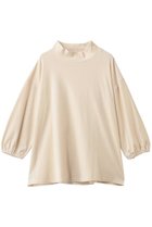 【ナナデェコール/nanadecor / GOODS】のコットンベロアハイネックトップス ナチュラル|ID:prp329100004778145