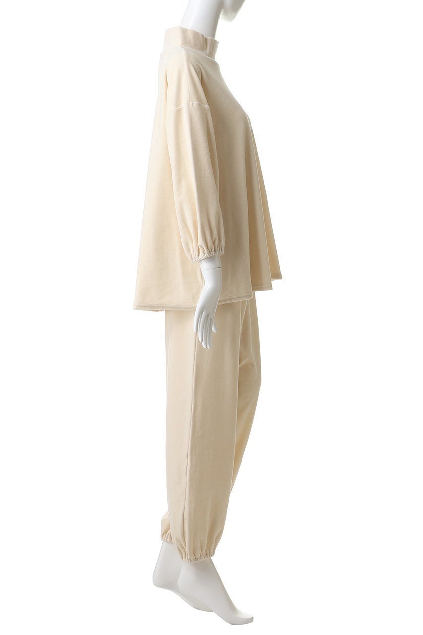 【ナナデェコール/nanadecor / GOODS】のコットンベロアハイネックトップス 人気、トレンドファッション・服の通販 founy(ファニー) 　お家時間・ステイホーム　Stay Home / At Home　なめらか　Smooth, Silky Texture　ハイネック　High Neck, Mock Neck　バランス　Balance, Style Balance　パジャマ　Pajamas, Sleepwear　エレガント 上品　Elegant　冬　Winter / This Winter　新作・新入荷　New Arrivals / New In　other-3|ID: prp329100004778145 ipo3291000000034649014