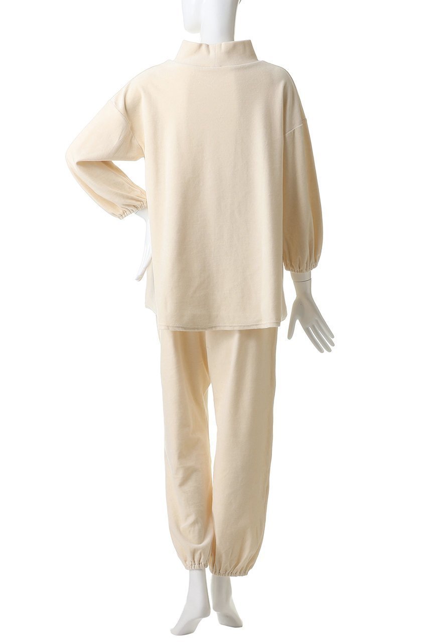 【ナナデェコール/nanadecor / GOODS】のコットンベロアハイネックトップス 人気、トレンドファッション・服の通販 founy(ファニー) 　お家時間・ステイホーム　Stay Home / At Home　なめらか　Smooth, Silky Texture　ハイネック　High Neck, Mock Neck　バランス　Balance, Style Balance　パジャマ　Pajamas, Sleepwear　エレガント 上品　Elegant　冬　Winter / This Winter　新作・新入荷　New Arrivals / New In　other-4|ID: prp329100004778145 ipo3291000000034649015