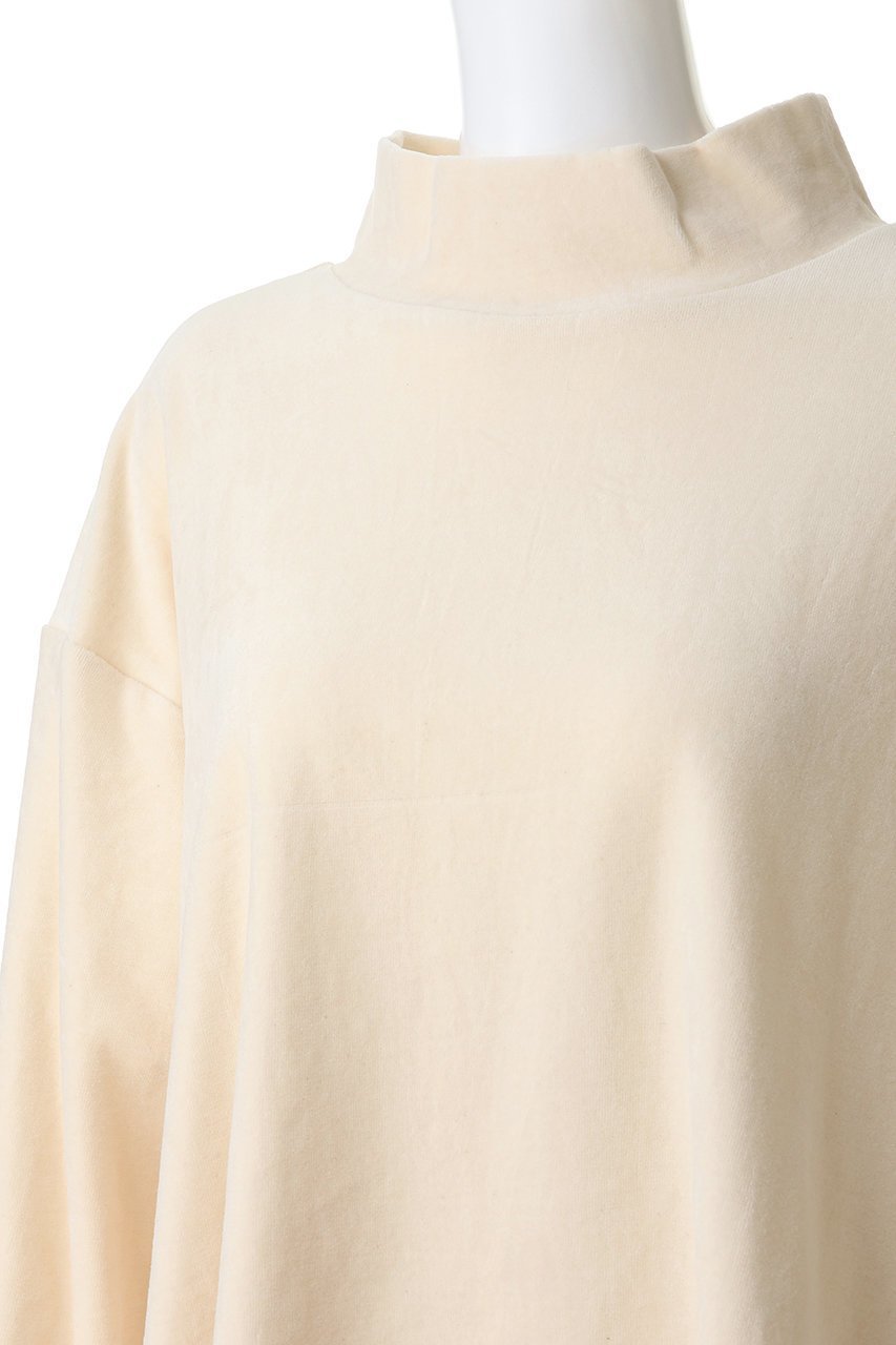 【ナナデェコール/nanadecor / GOODS】のコットンベロアハイネックトップス 人気、トレンドファッション・服の通販 founy(ファニー) 　お家時間・ステイホーム　Stay Home / At Home　なめらか　Smooth, Silky Texture　ハイネック　High Neck, Mock Neck　バランス　Balance, Style Balance　パジャマ　Pajamas, Sleepwear　エレガント 上品　Elegant　冬　Winter / This Winter　新作・新入荷　New Arrivals / New In　other-5|ID: prp329100004778145 ipo3291000000034649016