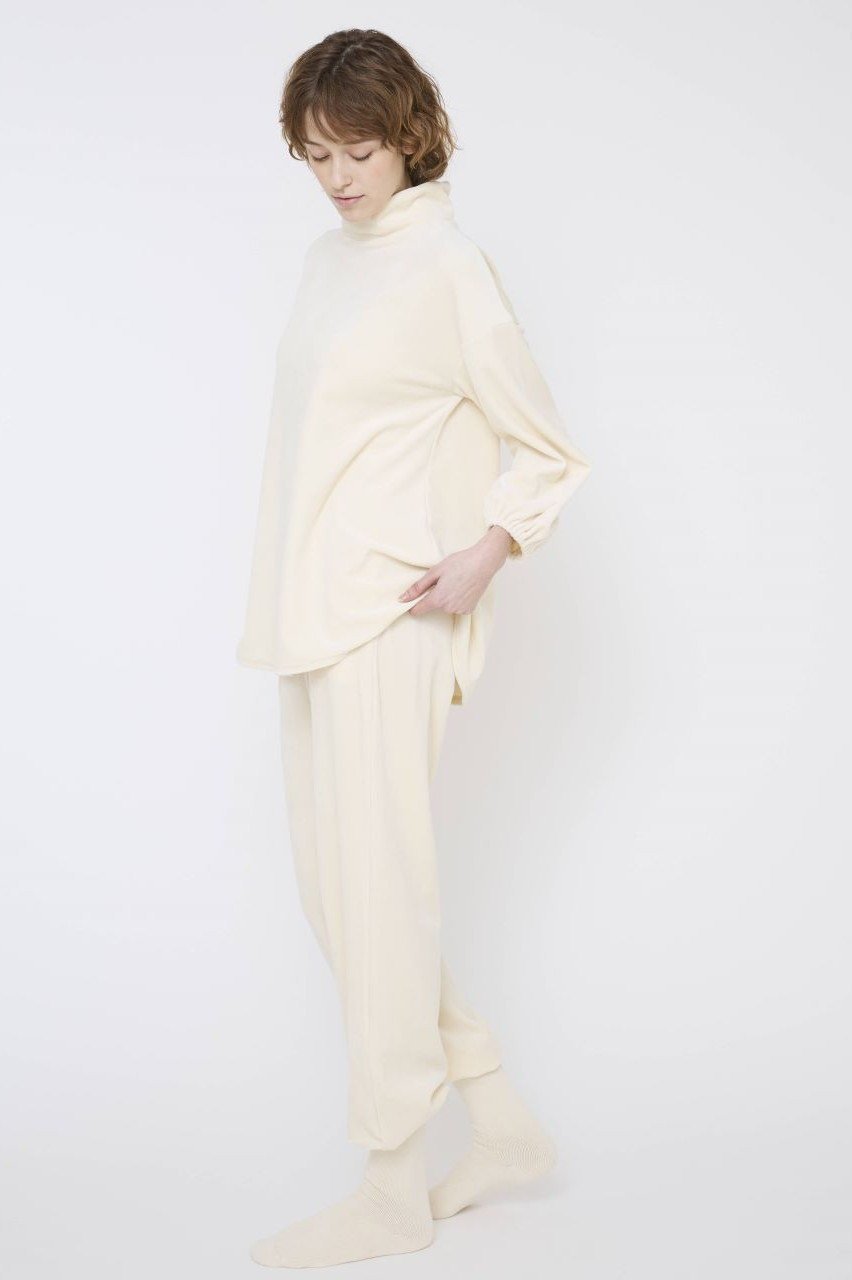 【ナナデェコール/nanadecor / GOODS】のコットンベロアハイネックトップス 人気、トレンドファッション・服の通販 founy(ファニー) お家時間・ステイホーム Stay Home / At Home なめらか Smooth, Silky Texture ハイネック High Neck, Mock Neck バランス Balance, Style Balance パジャマ Pajamas, Sleepwear エレガント 上品 Elegant 冬 Winter / This Winter other-6|ID: prp329100004778145 ipo3291000000036137354