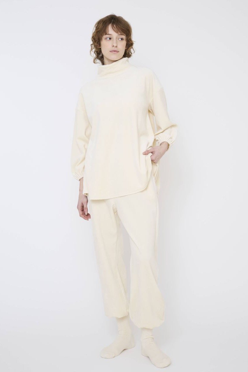 【ナナデェコール/nanadecor / GOODS】のコットンベロアハイネックトップス 人気、トレンドファッション・服の通販 founy(ファニー) お家時間・ステイホーム Stay Home / At Home なめらか Smooth, Silky Texture ハイネック High Neck, Mock Neck バランス Balance, Style Balance パジャマ Pajamas, Sleepwear エレガント 上品 Elegant 冬 Winter / This Winter other-8|ID: prp329100004778145 ipo3291000000036137356