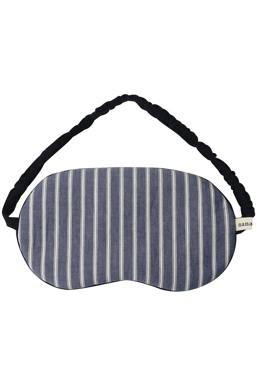 【ナナデェコール/nanadecor / GOODS】のビッグアイマスクブルーストライプ 人気、トレンドファッション・服の通販 founy(ファニー) 　ストライプ　Stripe, Striped Pattern　トラベル　Travel, Travel Gear　ビッグ　Big, Oversized　エレガント 上品　Elegant　新作・新入荷　New Arrivals / New In　 other-1|ID: prp329100004778150 ipo3291000000034649046