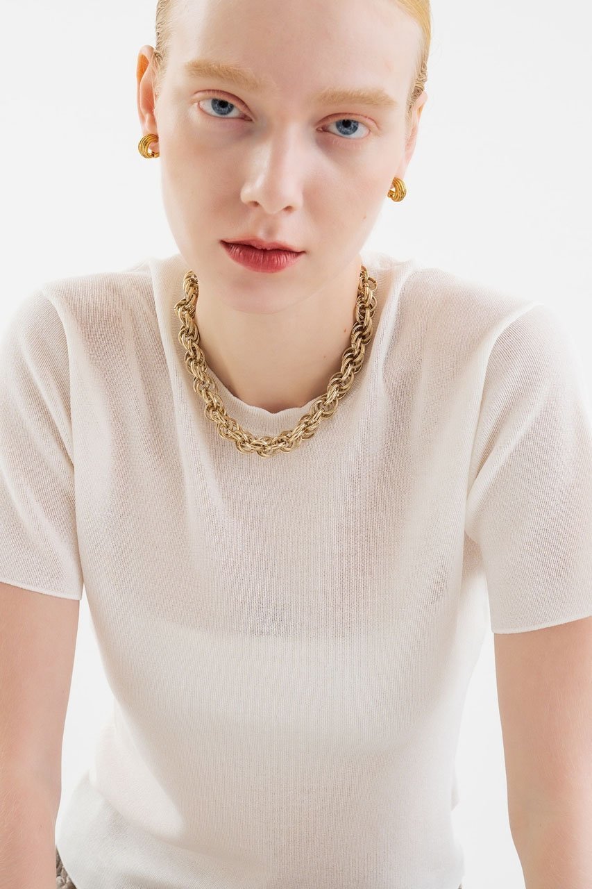 【スタニングルアー/STUNNING LURE】の【IRIS 47】ネックレス 人気、トレンドファッション・服の通販 founy(ファニー) 　ファッション　Fashion　レディースファッション　Fashion for Women　ジュエリー　Jewelry　ネックレス　Necklaces & Pendants　エレガント 上品　Elegant　スウェット / スエット　Sweatshirt, Sweatwear　チェーン　Chain, Chain Strap　ドレス　Dress, One-Piece　ネックレス　Necklace, Pendant Necklace　other-6|ID: prp329100004778785 ipo3291000000034695564