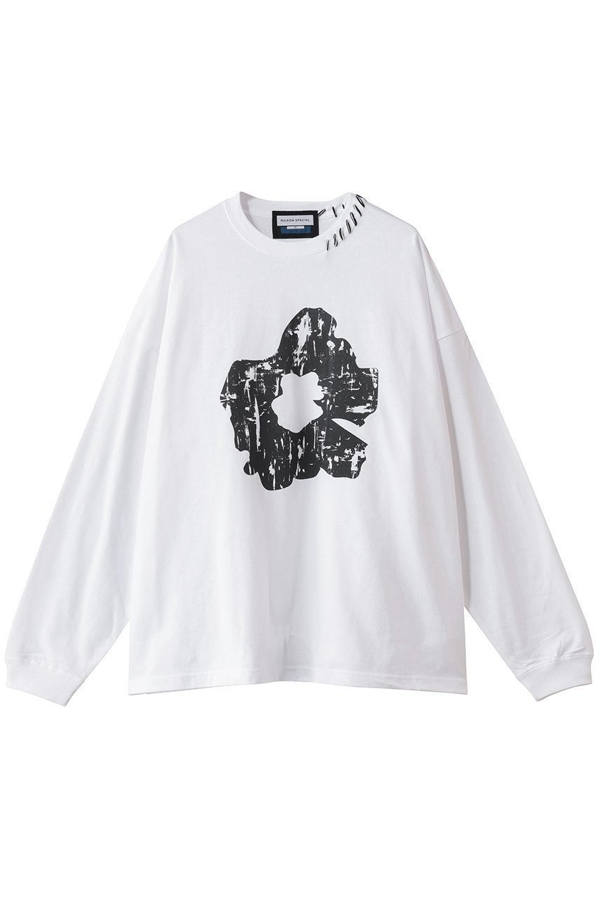 【メゾンスペシャル/MAISON SPECIAL】の【UNISEX】ニュアンスグラフィック ハンドステッチ L/S TEE インテリア・キッズ・メンズ・レディースファッション・服の通販 founy(ファニー) ファッション Fashion レディースファッション Fashion for Women トップス・カットソー Cut & Sew Tops シャツ・ブラウス・オフィスカジュアル Elegant Blouses & Button-Ups ロングTシャツ・Tシャツ Longline T-Shirts & Tees カットソー・ベーシックTシャツ Cut-and-Sewn Tops / Stretch Tees & Basics ユニセックス Unisex, Genderless なめらか Smooth, Silky Texture インナー Innerwear グラフィック Graphic, Graphic Design スリーブ Sleeve, Long Sleeve / Short Sleeve ハンド Hand, Handmade モチーフ Motif, Design Theme ロング Long, Long-Length MLT7(マルチカラー7)|ID: prp329100004778786 ipo3291000000035514283