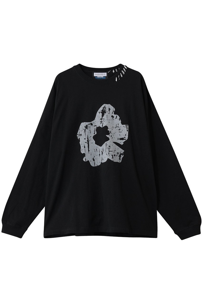 【メゾンスペシャル/MAISON SPECIAL】の【UNISEX】ニュアンスグラフィック ハンドステッチ L/S TEE インテリア・キッズ・メンズ・レディースファッション・服の通販 founy(ファニー) ファッション Fashion レディースファッション Fashion for Women トップス・カットソー Cut & Sew Tops シャツ・ブラウス・オフィスカジュアル Elegant Blouses & Button-Ups ロングTシャツ・Tシャツ Longline T-Shirts & Tees カットソー・ベーシックTシャツ Cut-and-Sewn Tops / Stretch Tees & Basics ユニセックス Unisex, Genderless なめらか Smooth, Silky Texture インナー Innerwear グラフィック Graphic, Graphic Design スリーブ Sleeve, Long Sleeve / Short Sleeve ハンド Hand, Handmade モチーフ Motif, Design Theme ロング Long, Long-Length MLT8(マルチカラー8)|ID: prp329100004778786 ipo3291000000035514286