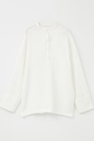 【ハー/HER.】の【11/27 12:00販売開始】ヘンリーネックブラウス 人気、トレンドファッション・服の通販 founy(ファニー) ファッション Fashion レディースファッション Fashion for Women トップス・カットソー Cut & Sew Tops シャツ・ブラウス・オフィスカジュアル Elegant Blouses & Button-Ups インナー Innerwear スリーブ Sleeve, Long Sleeve / Short Sleeve リラックス Relax, Relaxed Fit ロング Long, Long-Length 新作・新入荷 New Arrivals / New In |ID:prp329100004779375