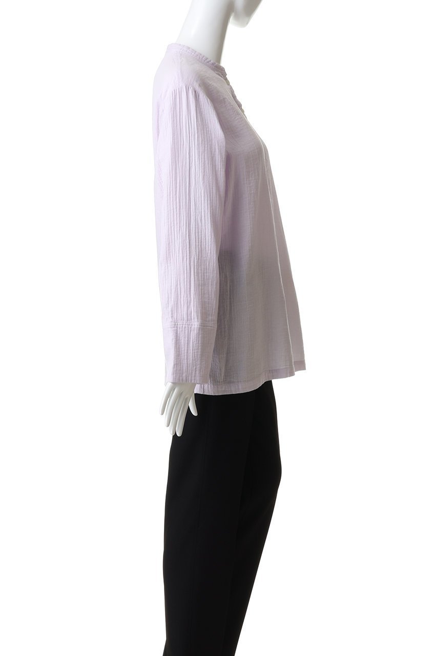 【ハー/HER.】のヘンリーネックブラウス 人気、トレンドファッション・服の通販 founy(ファニー) ファッション Fashion レディースファッション Fashion for Women トップス・カットソー Cut & Sew Tops シャツ・ブラウス・オフィスカジュアル Elegant Blouses & Button-Ups インナー Innerwear スリーブ Sleeve, Long Sleeve / Short Sleeve リラックス Relax, Relaxed Fit ロング Long, Long-Length other-3|ID: prp329100004779375 ipo3291000000036087108