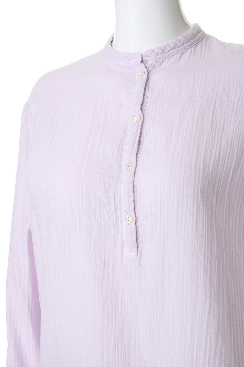 【ハー/HER.】のヘンリーネックブラウス 人気、トレンドファッション・服の通販 founy(ファニー) ファッション Fashion レディースファッション Fashion for Women トップス・カットソー Cut & Sew Tops シャツ・ブラウス・オフィスカジュアル Elegant Blouses & Button-Ups インナー Innerwear スリーブ Sleeve, Long Sleeve / Short Sleeve リラックス Relax, Relaxed Fit ロング Long, Long-Length other-5|ID: prp329100004779375 ipo3291000000036087111