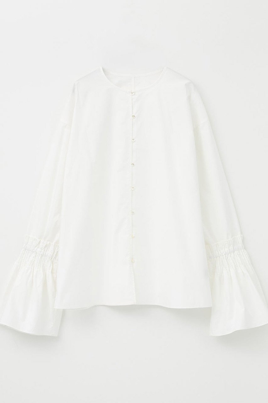 【ハー/HER.】の【11/27 12:00販売開始】ピンタックフレアカフスブラウス インテリア・キッズ・メンズ・レディースファッション・服の通販 founy(ファニー) 　ファッション　Fashion　レディースファッション　Fashion for Women　トップス・カットソー　Cut & Sew Tops　シャツ・ブラウス・オフィスカジュアル　Elegant Blouses & Button-Ups　おすすめ　Recommended / Our Picks　カフス　Cuff Design　コンシャス　Conscious, Bodycon　スリーブ　Sleeve, Long Sleeve / Short Sleeve　フレア　Flare, Flared　ロング　Long, Long-Length　新作・新入荷　New Arrivals / New In　オフホワイト|ID: prp329100004779376 ipo3291000000034664114