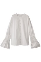 【ハー/HER.】のピンタックフレアカフスブラウス 人気、トレンドファッション・服の通販 founy(ファニー) ファッション Fashion レディースファッション Fashion for Women トップス・カットソー Cut & Sew Tops シャツ・ブラウス・オフィスカジュアル Elegant Blouses & Button-Ups おすすめ Recommended / Our Picks カフス Cuff Design コンシャス Conscious, Bodycon スリーブ Sleeve, Long Sleeve / Short Sleeve フレア Flare, Flared ロング Long, Long-Length thumbnail オフホワイト|ID: prp329100004779376 ipo3291000000035566279