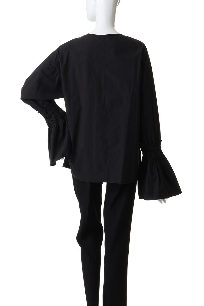 【ハー/HER.】のピンタックフレアカフスブラウス 人気、トレンドファッション・服の通販 founy(ファニー) 　ファッション　Fashion　レディースファッション　Fashion for Women　トップス・カットソー　Cut & Sew Tops　シャツ・ブラウス・オフィスカジュアル　Elegant Blouses & Button-Ups　おすすめ　Recommended / Our Picks　カフス　Cuff Design　コンシャス　Conscious, Bodycon　スリーブ　Sleeve, Long Sleeve / Short Sleeve　フレア　Flare, Flared　ロング　Long, Long-Length　other-4|ID: prp329100004779376 ipo3291000000035566285