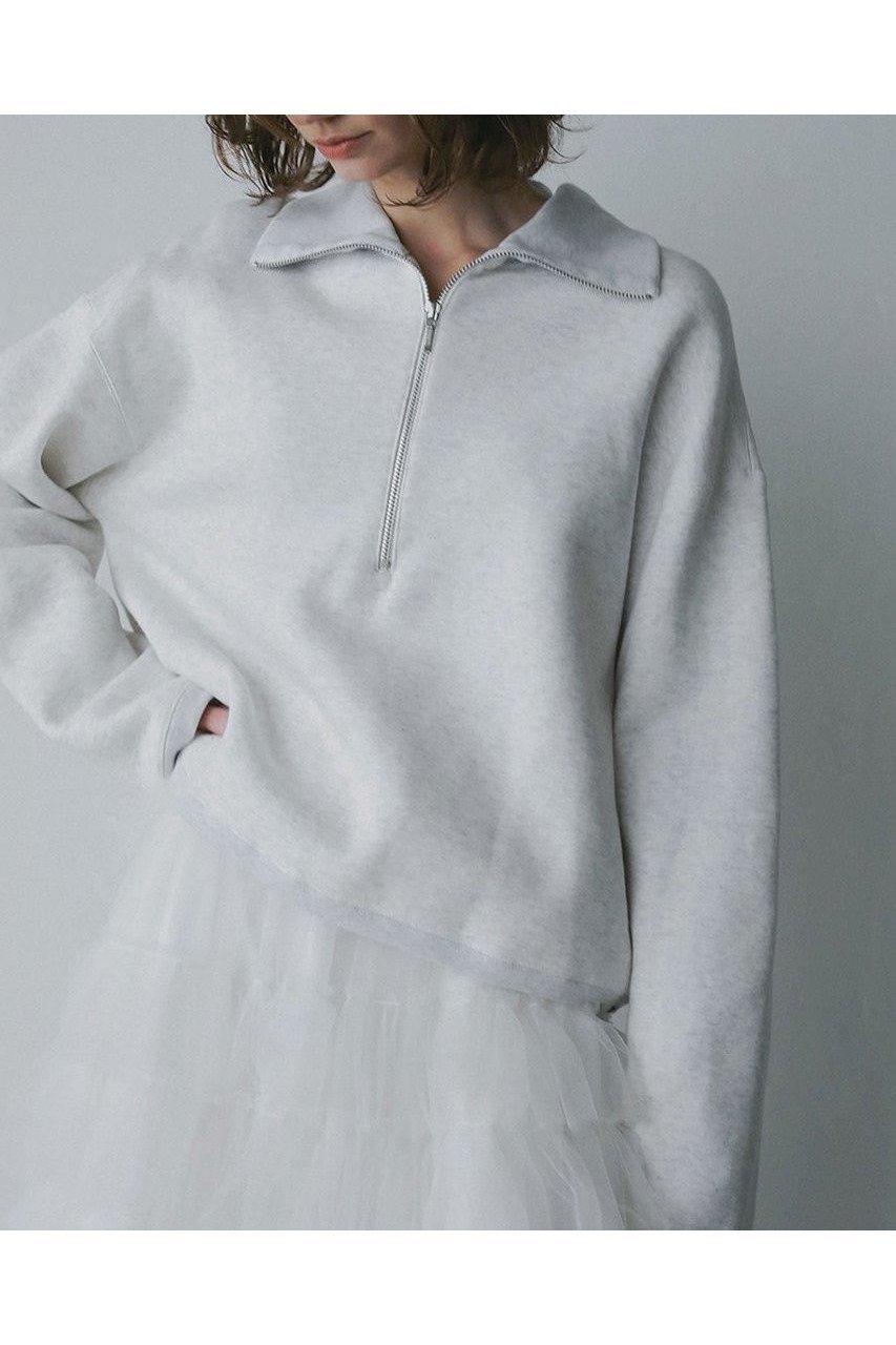 【ハー/HER.】の【11/27 12:00販売開始】ビッグカラーハーフジッププルオーバー 人気、トレンドファッション・服の通販 founy(ファニー) 　ファッション　Fashion　レディースファッション　Fashion for Women　トップス・カットソー　Cut & Sew Tops　シャツ・ブラウス・オフィスカジュアル　Elegant Blouses & Button-Ups　レディースパーカー・カジュアルフーディー　Casual Hoodies & Sweatshirts　ロングTシャツ・Tシャツ　Longline T-Shirts & Tees　カジュアルプルオーバー・ニットトップス　Pullovers & Knit Tops / Casual Pullovers　スウェット・クルーネックトップス　Sweatshirts & Crewnecks / Relaxed Fit Sweat Tops　カットソー・ベーシックTシャツ　Cut-and-Sewn Tops / Stretch Tees & Basics　バランス　Balance, Style Balance　ビッグ　Big, Oversized　新作・新入荷　New Arrivals / New In　other-3|ID: prp329100004779377 ipo3291000000034664124