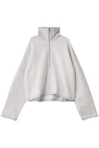 【ハー/HER.】のビッグカラーハーフジッププルオーバー 人気、トレンドファッション・服の通販 founy(ファニー) ファッション Fashion レディースファッション Fashion for Women トップス・カットソー Cut & Sew Tops シャツ・ブラウス・オフィスカジュアル Elegant Blouses & Button-Ups レディースパーカー・カジュアルフーディー Casual Hoodies & Sweatshirts ロングTシャツ・Tシャツ Longline T-Shirts & Tees カジュアルプルオーバー・ニットトップス Pullovers & Knit Tops / Casual Pullovers スウェット・クルーネックトップス Sweatshirts & Crewnecks / Relaxed Fit Sweat Tops カットソー・ベーシックTシャツ Cut-and-Sewn Tops / Stretch Tees & Basics バランス Balance, Style Balance ビッグ Big, Oversized thumbnail ライトグレー|ID: prp329100004779377 ipo3291000000035566296