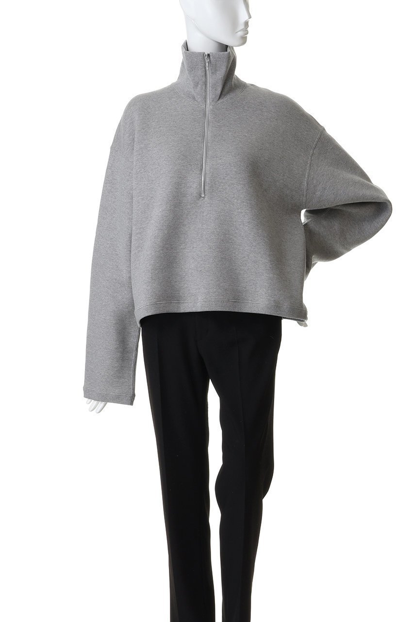 【ハー/HER.】のビッグカラーハーフジッププルオーバー 人気、トレンドファッション・服の通販 founy(ファニー) 　ファッション　Fashion　レディースファッション　Fashion for Women　トップス・カットソー　Cut & Sew Tops　シャツ・ブラウス・オフィスカジュアル　Elegant Blouses & Button-Ups　レディースパーカー・カジュアルフーディー　Casual Hoodies & Sweatshirts　ロングTシャツ・Tシャツ　Longline T-Shirts & Tees　カジュアルプルオーバー・ニットトップス　Pullovers & Knit Tops / Casual Pullovers　スウェット・クルーネックトップス　Sweatshirts & Crewnecks / Relaxed Fit Sweat Tops　カットソー・ベーシックTシャツ　Cut-and-Sewn Tops / Stretch Tees & Basics　バランス　Balance, Style Balance　ビッグ　Big, Oversized　other-2|ID: prp329100004779377 ipo3291000000035566297