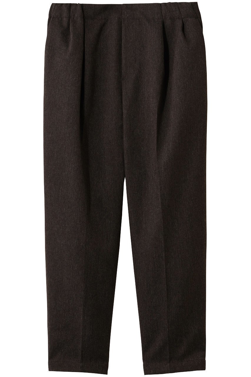 【ミズイロ インド/mizuiro ind】のcenter press wide PT パンツ インテリア・キッズ・メンズ・レディースファッション・服の通販 founy(ファニー) 　ファッション　Fashion　レディースファッション　Fashion for Women　パンツ　Pants & Trousers　エレガント 上品　Elegant　センター　Center, Center Line　ワイド　Wide, Wide Fit　brown|ID: prp329100004779922 ipo3291000000034755792