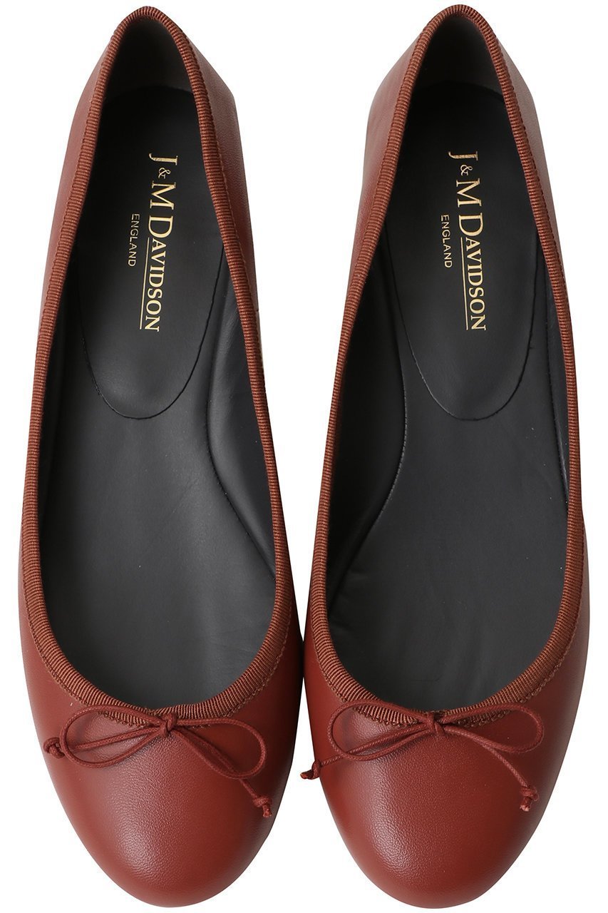 【エリオポール/heliopole】の【J&M DAVIDSON】スタッズバレリーナ バレエシューズ 人気、トレンドファッション・服の通販 founy(ファニー) 　ファッション　Fashion　レディースファッション　Fashion for Women　シューズ　Shoes, Footwear　スタッズ　Studs, Metal Accents　バランス　Balance, Style Balance　バレエ　Ballet, Ballet Style　フェミニン　Feminine, Girly　フォルム　Silhouette, Form　フラット　Flat, Flat Shoes　リボン　Ribbon, Bow　エレガント 上品　Elegant　other-4|ID: prp329100004779924 ipo3291000000035643321