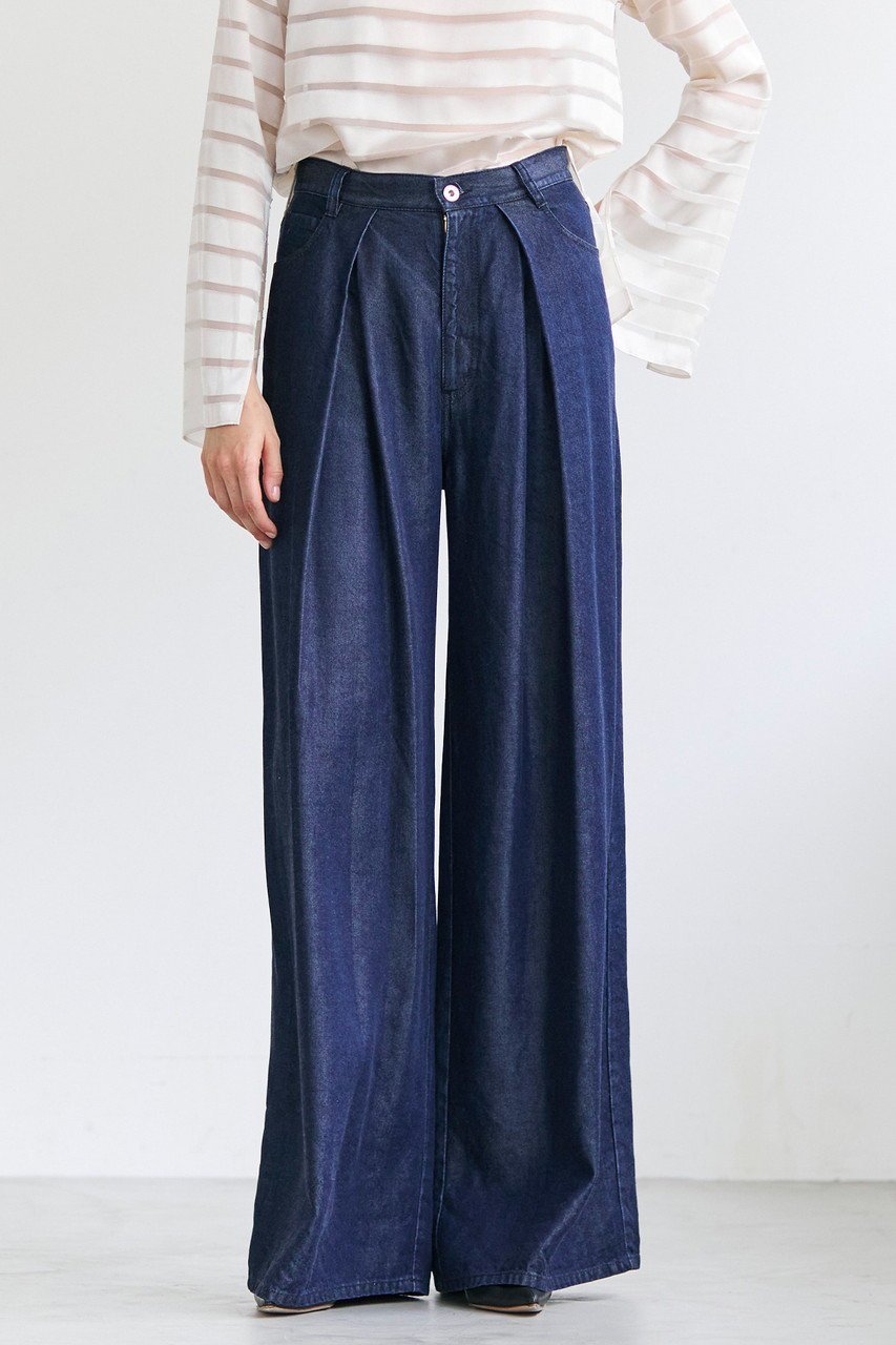 【ベイジ,/BEIGE,】のFRANKLIN / ドレープタックワイドパンツ/ 人気、トレンドファッション・服の通販 founy(ファニー) 　ファッション　Fashion　レディースファッション　Fashion for Women　パンツ　Pants & Trousers　シンプル　Simple, Minimal　ドレープ　Drape, Draping Fabric　ボックス　Boxy, Box Shape　ワイド　Wide, Wide Fit　新作・新入荷　New Arrivals / New In　other-4|ID: prp329100004779929 ipo3291000000034673730