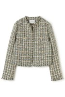 【ベイジ,/BEIGE,】のBERYL / ファンシーツイードノーカラージャケット/ 人気、トレンドファッション・服の通販 founy(ファニー) ファッション Fashion レディースファッション Fashion for Women アウター Coat / Outerwear Collection レディースジャケット・軽アウター Jackets ノーカラージャケット / シンプル上品コーデ Collarless Jackets オケージョン Occasion Wear ジャケット Jacket, Outerwear セットアップ Set-Up, Coordinated Outfit ツイード Twill, Twill Weave デニム Denim, Jeans Material フリンジ Fringe, Tassel エレガント 上品 Elegant 新作・新入荷 New Arrivals / New In |ID:prp329100004779933