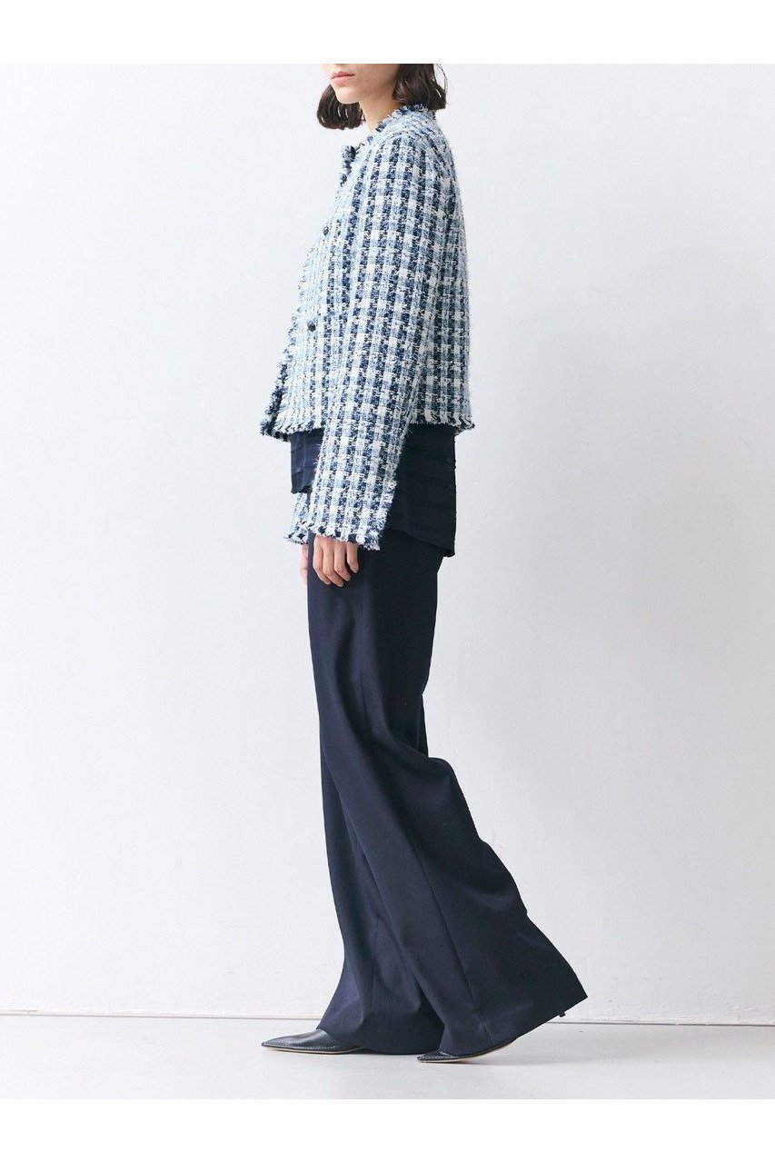 【ベイジ,/BEIGE,】のBERYL / ファンシーツイードノーカラージャケット/ 人気、トレンドファッション・服の通販 founy(ファニー) 　ファッション　Fashion　レディースファッション　Fashion for Women　アウター　Coat / Outerwear Collection　レディースジャケット・軽アウター　Jackets　ノーカラージャケット / シンプル上品コーデ　Collarless Jackets　オケージョン　Occasion Wear　ジャケット　Jacket, Outerwear　セットアップ　Set-Up, Coordinated Outfit　ツイード　Twill, Twill Weave　デニム　Denim, Jeans Material　フリンジ　Fringe, Tassel　エレガント 上品　Elegant　新作・新入荷　New Arrivals / New In　other-3|ID: prp329100004779933 ipo3291000000034673753