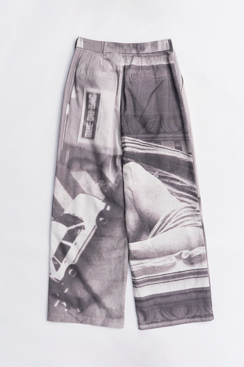 【メゾンスペシャル/MAISON SPECIAL】のCityscape Photo Collage Pants/シティースケープフォトコラージュパンツ 人気、トレンドファッション・服の通販 founy(ファニー) 　ファッション　Fashion　レディースファッション　Fashion for Women　パンツ　Pants & Trousers　グラフィック　Graphic, Graphic Design　プリント　Print, Printed Pattern　ワイド　Wide, Wide Fit　新作・新入荷　New Arrivals / New In　旅行　Travel　other-2|ID: prp329100004779934 ipo3291000000034673758