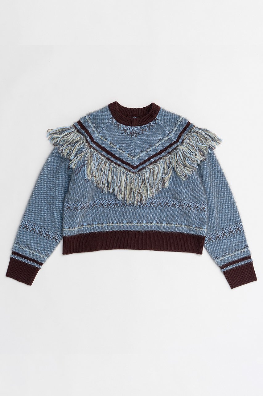 【メゾンスペシャル/MAISON SPECIAL】のFringe Feather Knit/フリンジフェザーニット 人気、トレンドファッション・服の通販 founy(ファニー) ファッション Fashion レディースファッション Fashion for Women トップス・カットソー Cut & Sew Tops ニット Knit Tops & Sweaters カジュアルプルオーバー・ニットトップス Pullovers & Knit Tops / Casual Pullovers シンプル Simple, Minimal トレンド Trend, Trending Now フリンジ Fringe, Tassel ボトム Bottoms, Lower Wear 新作・新入荷 New Arrivals / New In A/W・秋冬 Autumn/Winter other-1|ID: prp329100004779935 ipo3291000000034673759