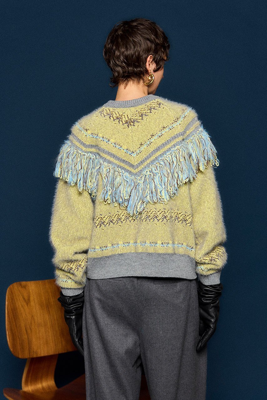 【メゾンスペシャル/MAISON SPECIAL】のFringe Feather Knit/フリンジフェザーニット 人気、トレンドファッション・服の通販 founy(ファニー) ファッション Fashion レディースファッション Fashion for Women トップス・カットソー Cut & Sew Tops ニット Knit Tops & Sweaters カジュアルプルオーバー・ニットトップス Pullovers & Knit Tops / Casual Pullovers シンプル Simple, Minimal トレンド Trend, Trending Now フリンジ Fringe, Tassel ボトム Bottoms, Lower Wear 新作・新入荷 New Arrivals / New In A/W・秋冬 Autumn/Winter other-6|ID: prp329100004779935 ipo3291000000034673766