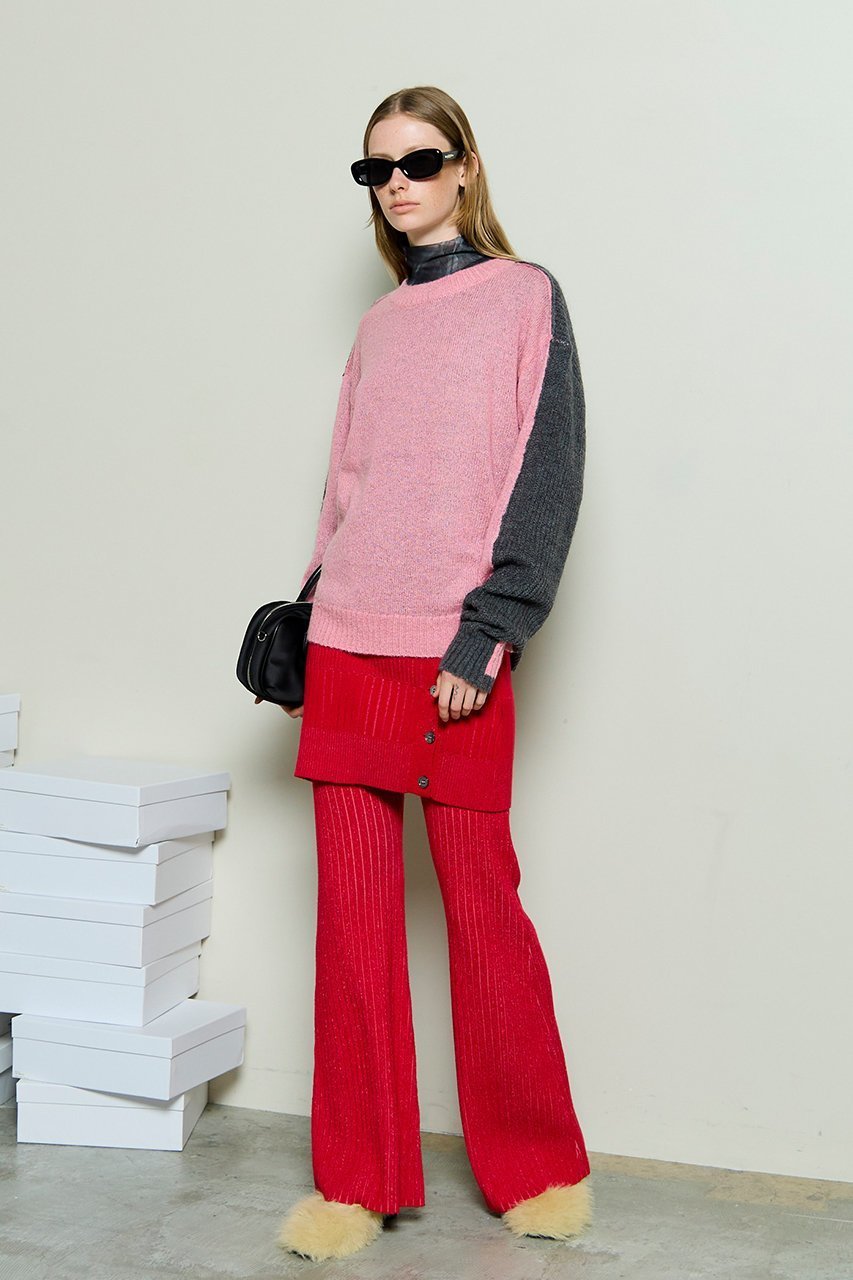 【メゾンスペシャル/MAISON SPECIAL】のKid Mohair Two-Tone Knit Top/キッドモヘアバイカラーニットトップ 人気、トレンドファッション・服の通販 founy(ファニー) ファッション Fashion レディースファッション Fashion for Women トップス・カットソー Cut & Sew Tops ニット Knit Tops & Sweaters カジュアルプルオーバー・ニットトップス Pullovers & Knit Tops / Casual Pullovers タートル Turtleneck, Turtle Collar エレガント 上品 Elegant 冬 Winter / This Winter 新作・新入荷 New Arrivals / New In other-3|ID: prp329100004779936 ipo3291000000034673772