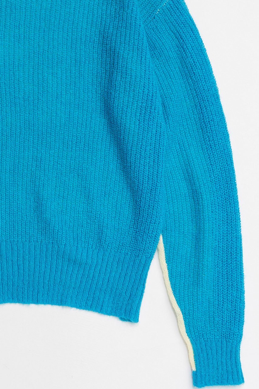 【メゾンスペシャル/MAISON SPECIAL】のKid Mohair Two-Tone Knit Top/キッドモヘアバイカラーニットトップ 人気、トレンドファッション・服の通販 founy(ファニー) 　ファッション　Fashion　レディースファッション　Fashion for Women　トップス・カットソー　Cut & Sew Tops　ニット　Knit Tops & Sweaters　カジュアルプルオーバー・ニットトップス　Pullovers & Knit Tops / Casual Pullovers　タートル　Turtleneck, Turtle Collar　エレガント 上品　Elegant　冬　Winter / This Winter　other-6|ID: prp329100004779936 ipo3291000000035884347