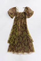 【メゾンスペシャル/MAISON SPECIAL】の2-way tulle Volume Flower Print Camisole Dress/2WAYチュールボリュームフラワープリントキャミワンピース BRN(ブラウン)|ID: prp329100004779937 ipo3291000000034673780