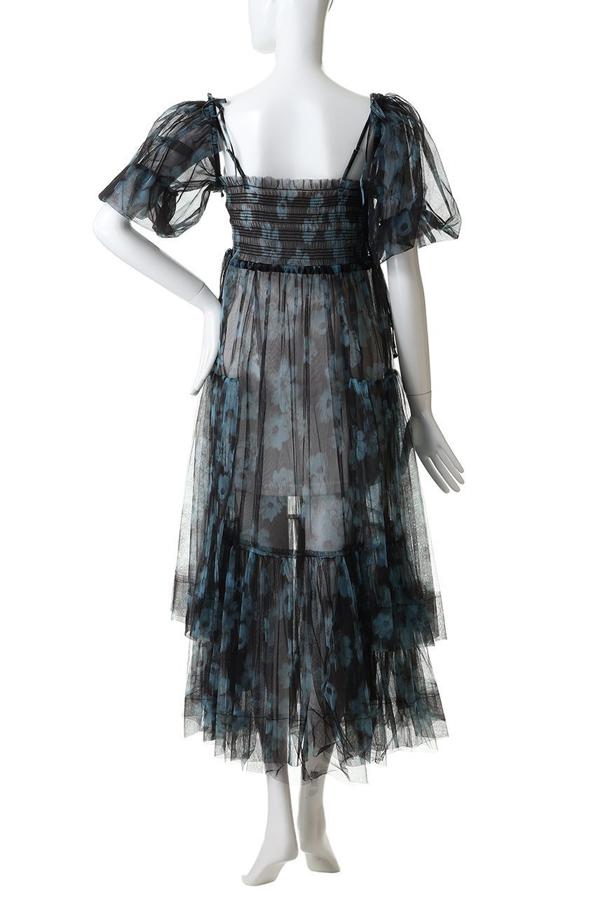 【メゾンスペシャル/MAISON SPECIAL】の2-way tulle Volume Flower Print Camisole Dress/2WAYチュールボリュームフラワープリントキャミワンピース 人気、トレンドファッション・服の通販 founy(ファニー) 　ファッション　Fashion　レディースファッション　Fashion for Women　ワンピース　Dresses　フォーマル・パーティードレス・結婚式用ドレス　Elegant & Casual Dresses　キャミソールワンピース　Camisole Dresses　チュニック　Tunic Tops & Dresses　オケージョン　Occasion Wear　チュニック　Tunic, Long Top　チュール　Tulip, Tulip Motif　プリント　Print, Printed Pattern　ロング　Long, Long-Length　冬　Winter / This Winter　other-4|ID: prp329100004779937 ipo3291000000035351199