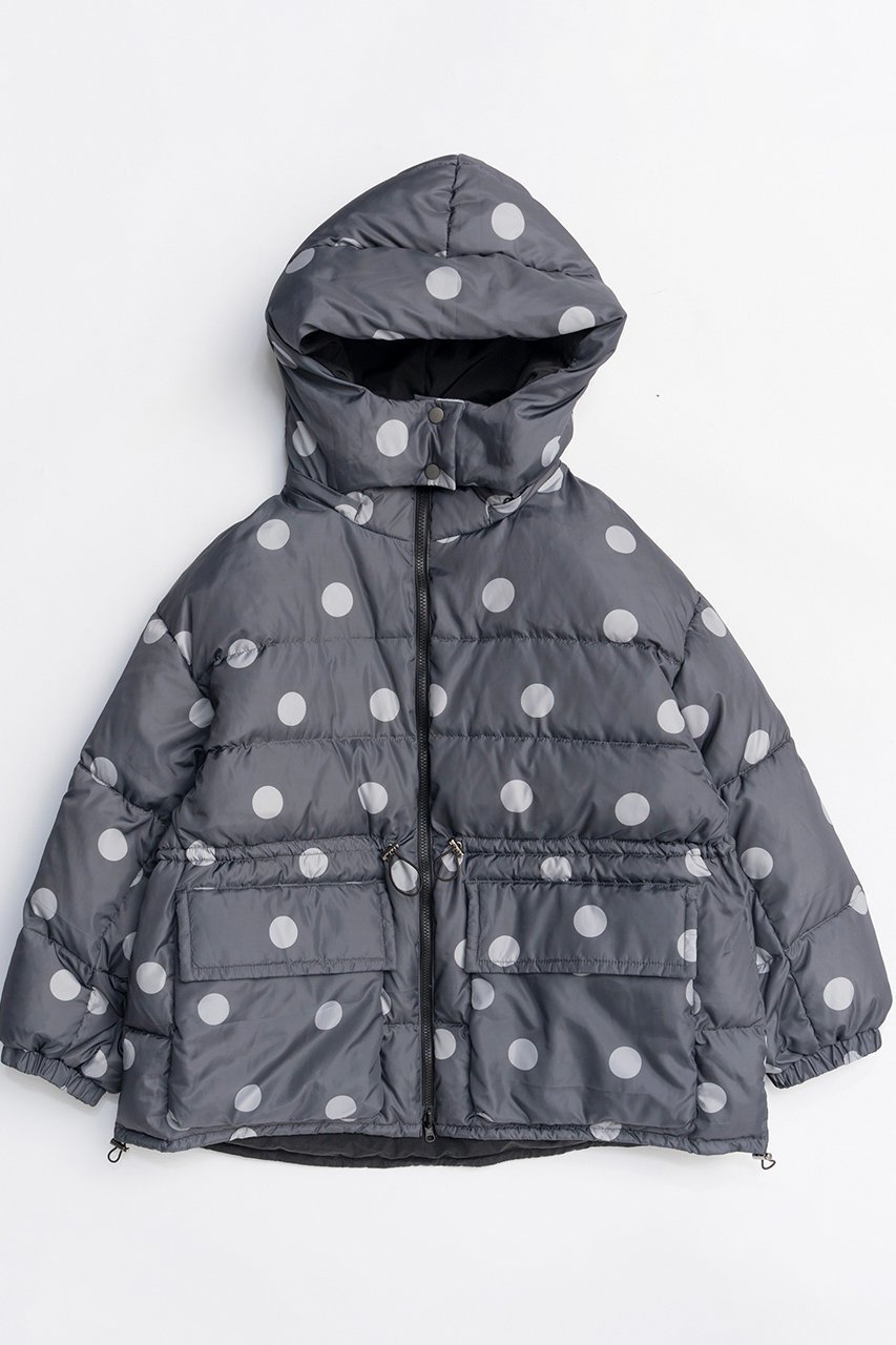 【メゾンスペシャル/MAISON SPECIAL】のReversible Printed Down Coat/リバーシブルプリントダウン 人気、トレンドファッション・服の通販 founy(ファニー) 　ファッション　Fashion　レディースファッション　Fashion for Women　アウター　Coat / Outerwear Collection　コート・ロングコート・ピーコート　Long Coats, Peacoats & More　ダウンジャケット・軽量ダウン　Warm & Lightweight Down Jackets　ジャケット　Jacket, Outerwear　ダウン　Down, Puffer　ドット　Polka Dot, Dot Pattern　リバーシブル　Reversible, Two-Sided　エレガント 上品　Elegant　冬　Winter / This Winter　新作・新入荷　New Arrivals / New In　軽量　Lightweight, Ultra Light　防寒　Cold Protection, Winter-Ready　 other-1|ID: prp329100004779939 ipo3291000000034673794