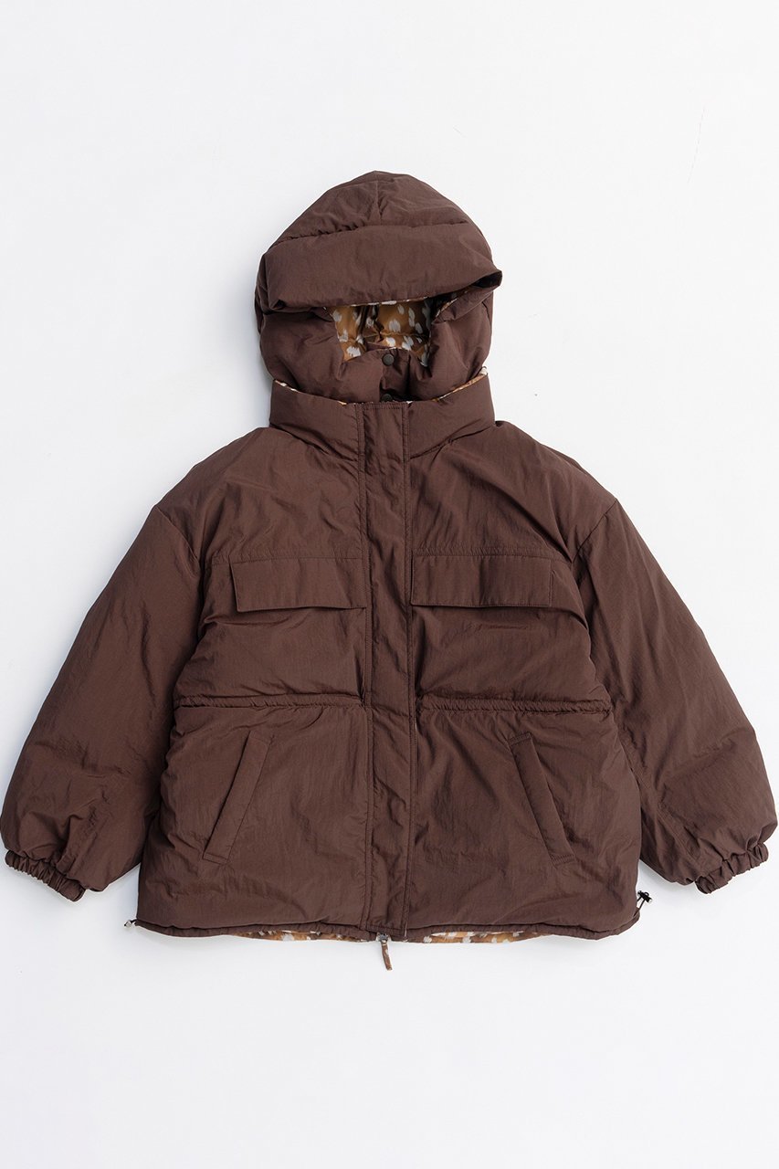 【メゾンスペシャル/MAISON SPECIAL】のReversible Printed Down Coat/リバーシブルプリントダウン 人気、トレンドファッション・服の通販 founy(ファニー) 　ファッション　Fashion　レディースファッション　Fashion for Women　アウター　Coat / Outerwear Collection　コート・ロングコート・ピーコート　Long Coats, Peacoats & More　ダウンジャケット・軽量ダウン　Warm & Lightweight Down Jackets　ジャケット　Jacket, Outerwear　ダウン　Down, Puffer　ドット　Polka Dot, Dot Pattern　リバーシブル　Reversible, Two-Sided　エレガント 上品　Elegant　冬　Winter / This Winter　新作・新入荷　New Arrivals / New In　軽量　Lightweight, Ultra Light　防寒　Cold Protection, Winter-Ready　other-6|ID: prp329100004779939 ipo3291000000034673801