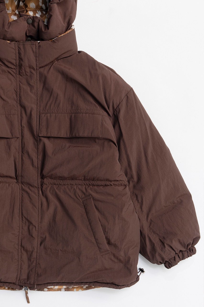 【メゾンスペシャル/MAISON SPECIAL】のReversible Printed Down Coat/リバーシブルプリントダウン 人気、トレンドファッション・服の通販 founy(ファニー) 　ファッション　Fashion　レディースファッション　Fashion for Women　アウター　Coat / Outerwear Collection　コート・ロングコート・ピーコート　Long Coats, Peacoats & More　ダウンジャケット・軽量ダウン　Warm & Lightweight Down Jackets　ジャケット　Jacket, Outerwear　ダウン　Down, Puffer　ドット　Polka Dot, Dot Pattern　リバーシブル　Reversible, Two-Sided　エレガント 上品　Elegant　冬　Winter / This Winter　新作・新入荷　New Arrivals / New In　軽量　Lightweight, Ultra Light　防寒　Cold Protection, Winter-Ready　other-7|ID: prp329100004779939 ipo3291000000034673802