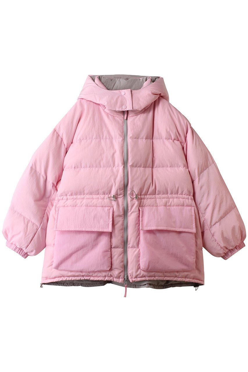 【メゾンスペシャル/MAISON SPECIAL】のReversible Down Coat/リバーシブルダウン インテリア・キッズ・メンズ・レディースファッション・服の通販 founy(ファニー) 　ファッション　Fashion　レディースファッション　Fashion for Women　アウター　Coat / Outerwear Collection　コート・ロングコート・ピーコート　Long Coats, Peacoats & More　ダウンジャケット・軽量ダウン　Warm & Lightweight Down Jackets　アウトドア　Outdoor Clothing　シンプル　Simple, Minimal　ジャケット　Jacket, Outerwear　スタイリッシュ　Stylish, Fashionable　ダウン　Down, Puffer　パターン　Pattern, Design Print　リバーシブル　Reversible, Two-Sided　エレガント 上品　Elegant　軽量　Lightweight, Ultra Light　PNK(ピンク)|ID: prp329100004779940 ipo3291000000035804516