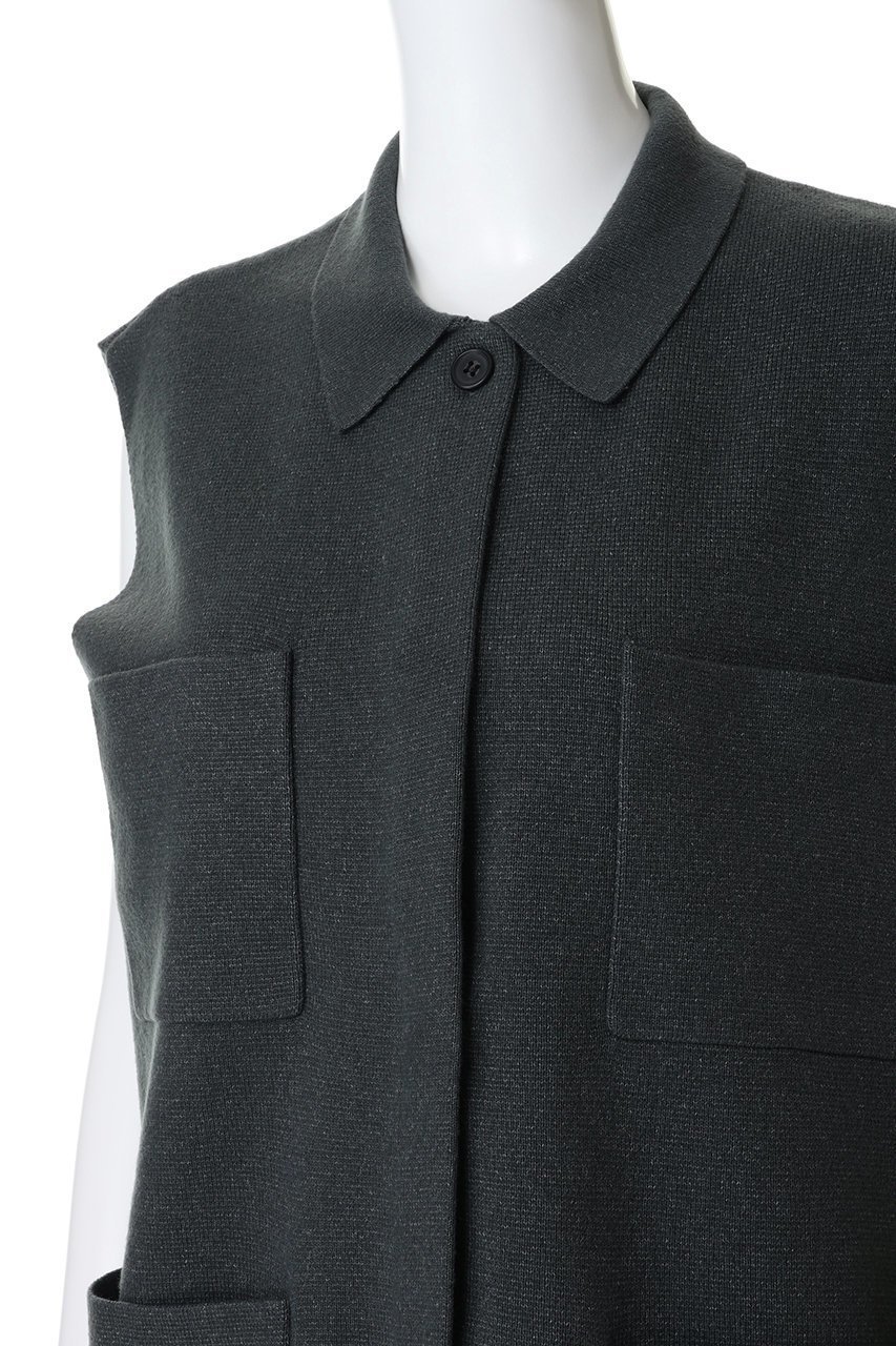 【ミズイロ インド/mizuiro ind】のwide vest with collar ベスト 人気、トレンドファッション・服の通販 founy(ファニー) 　ファッション　Fashion　レディースファッション　Fashion for Women　アウター　Coat / Outerwear Collection　レディースジャケット・軽アウター　Jackets　インナー　Innerwear　ジャケット　Jacket, Outerwear　タートルネック　Turtleneck, High Neck　ベスト　Vest, Waistcoat　ポケット　Pocket, Pocket Detail　リラックス　Relax, Relaxed Fit　ワイド　Wide, Wide Fit　新作・新入荷　New Arrivals / New In　other-5|ID: prp329100004779942 ipo3291000000034673831